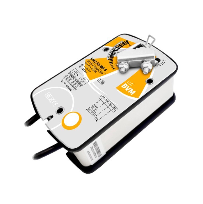 Электропривод BVM LM230-BS-5 для воздушных клапанов