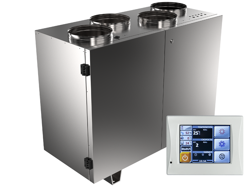 Установка приточно-вытяжная SHUFT UniMAX-P 800 VER-A