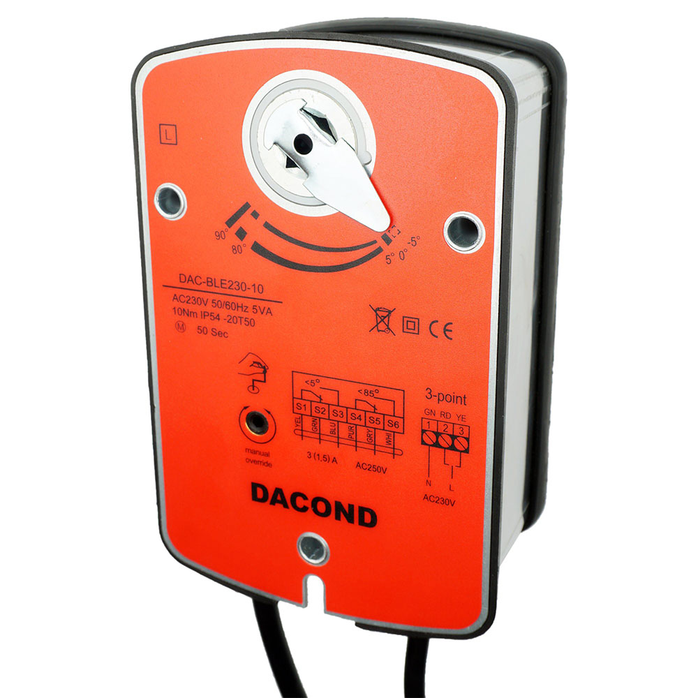 Привод клапана дымоудаления DAC-BLE230-15