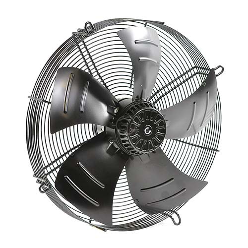 Вентилятор осевой YWF4E-450S-102/60-G вытяжной на сетке (5100 м³/ч)