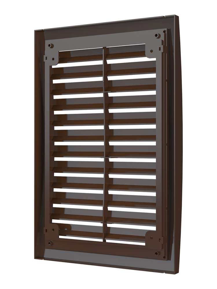 Решетка вентиляционная РРН разъемная 200х300 ASA Brown ERA STREETLINE