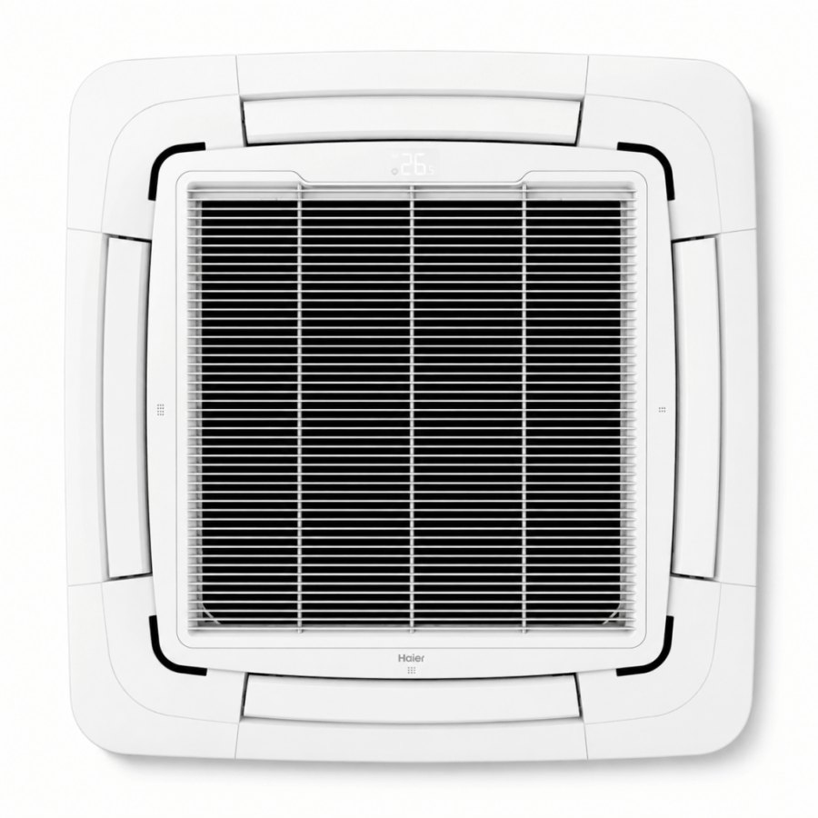 Кассетная сплит-система Haier On-Off AB71F2LR1FA / 1U71F2LR1FA с панелью PB-950QB Кассетная сплит-система Haier On-Off AB71F2LR1FA / 1U71F2LR1FA с панелью PB-950QB
