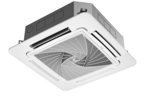 Четырёхпоточный кассетный внутренний блок MRV Haier AB092MNERL с панелью PB-950QB
