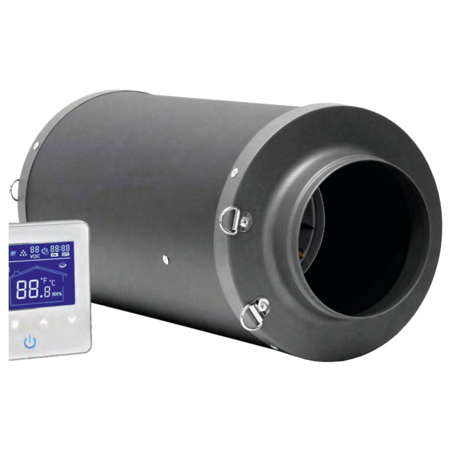 Канальный вентилятор Dastech HDI-200PE, Ø200 мм, 1230 м³/ч