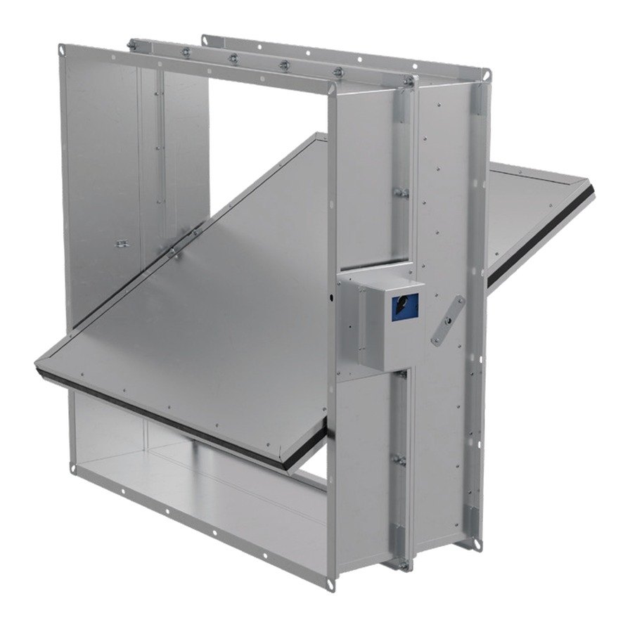Клапан противопожарный ОЗ-180 1100×200 Клапан противопожарный ОЗ-180 1100×200