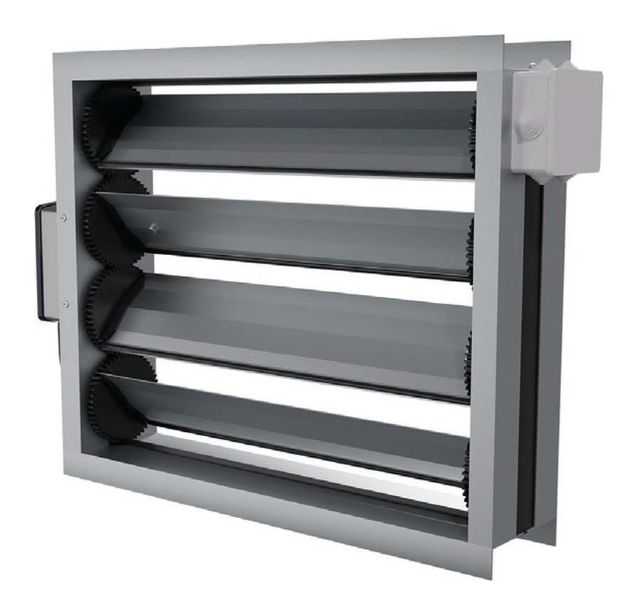 Воздушный клапан с электроподогревом ВКп 250×350 Воздушный клапан с электроподогревом ВКп 250×350