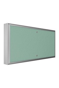 Люк ревизионный D Ceramo Base 600х300 скрытый монтаж съемный алюминий EVECS